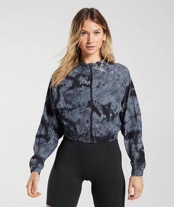 Gymshark Elevate Woven Jacka Dam Grå | SE 2762OKI